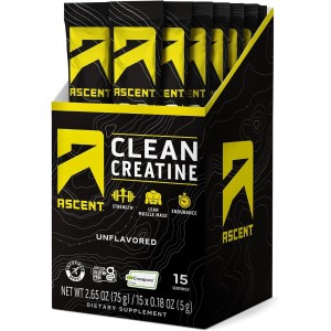 Ascent Clean Creatine - 15 Servings